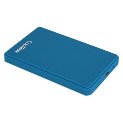 Coolbox Caja Hdd Scg2543 25 30 Azul